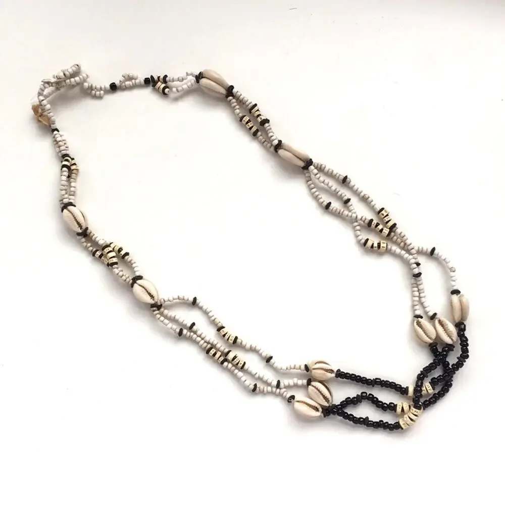 Necklace bundle of 2 Jewelry beaded summer boho - Picture 3 of 7